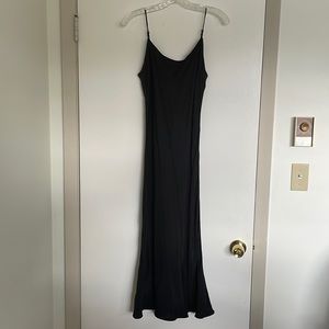 Black J.Crew Slip Dress